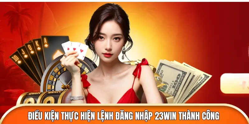 Nghiên cứu kỹ các điều kiện thực hiện lệnh đăng nhập 23win thành công