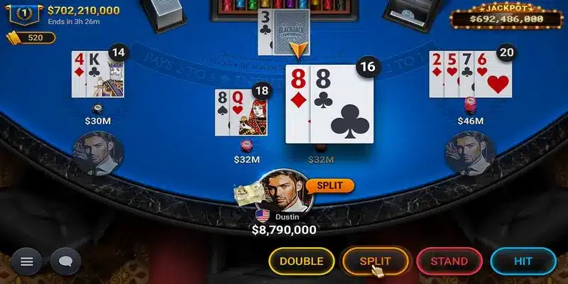 Luật đánh Blackjack 23Win cơ bản dễ hiểu